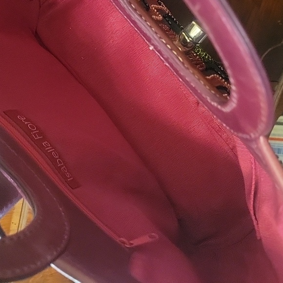 Vintage Isabella Fiore Y2K Floral Hand Beaded Satchel - Picture 12 of 14